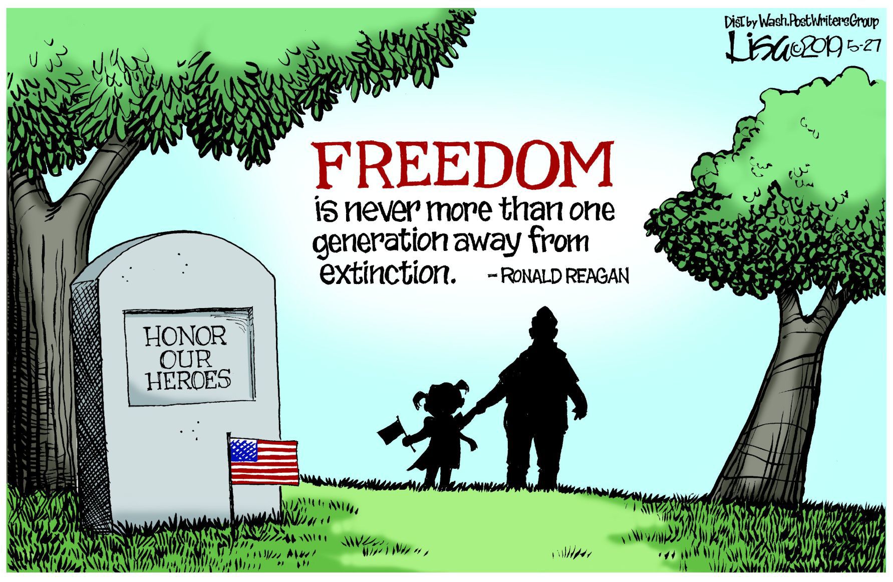 Lisa Benson cartoon